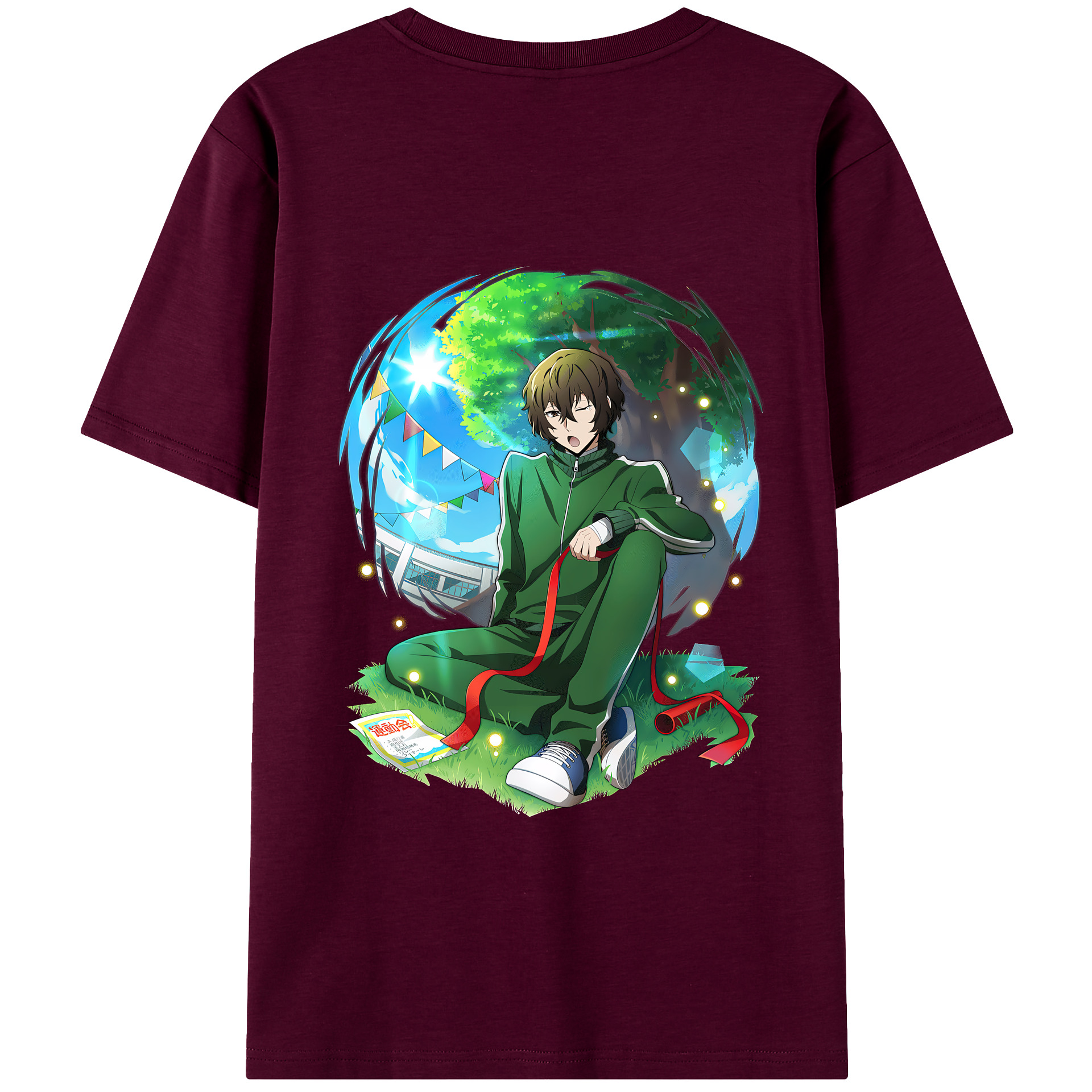 （画像用） 文豪ストレイドッグス Bungo Stray Dogs レディース半袖Tシャツ(バックプリント)